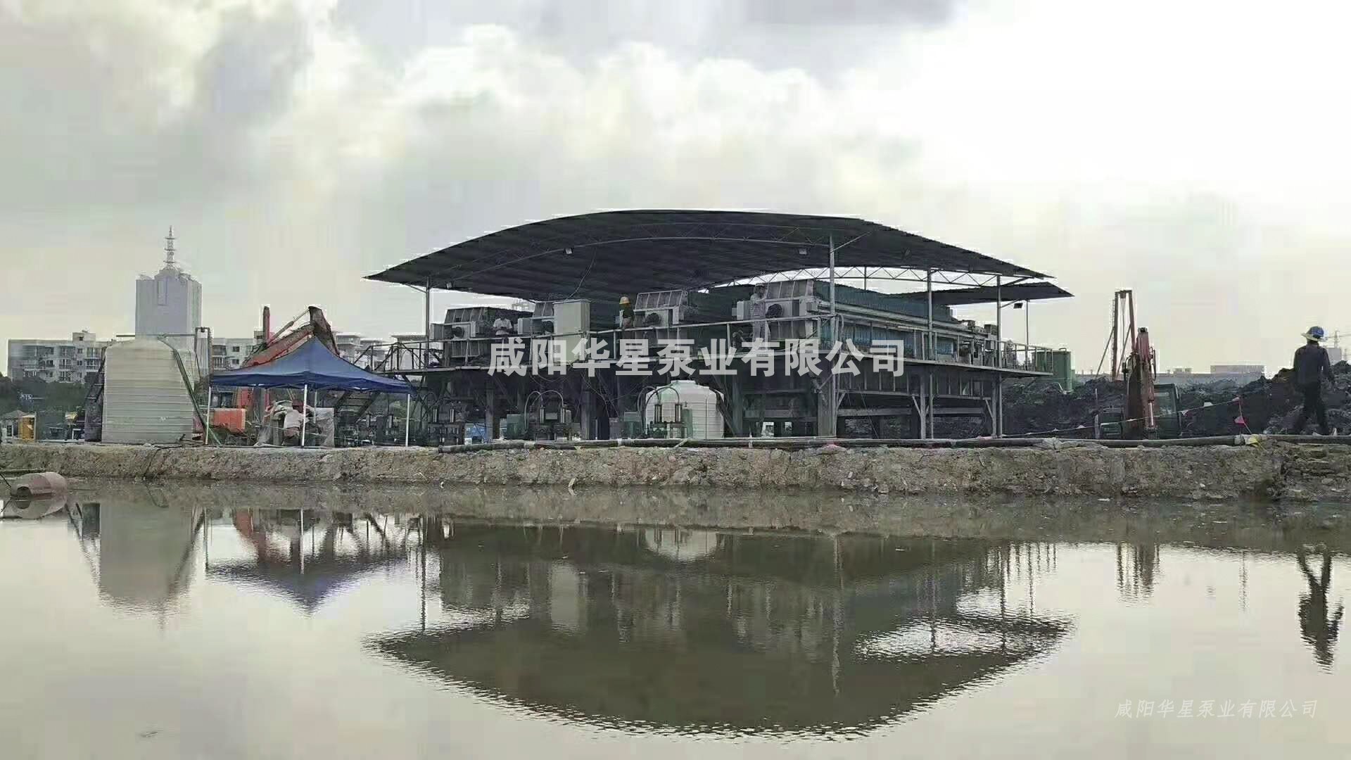 河(he)湖清淤客戶使用(yòng)現場