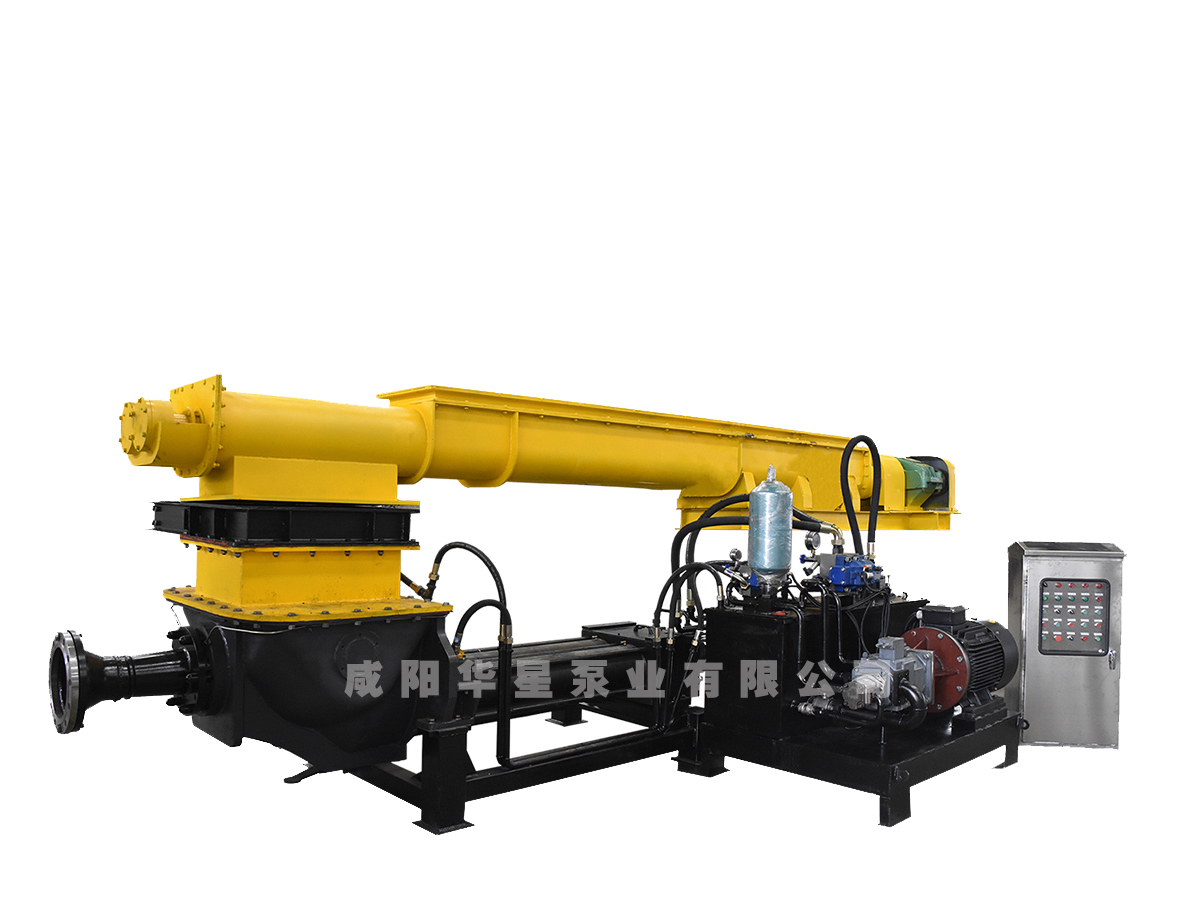 華星(xīng)粘稠物料輸送泵(beng)現場工作視頻