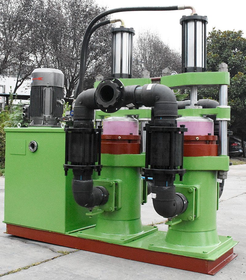 壓濾機(jī)節能進(jìn)料泵，液(ye)壓陶瓷(cí)柱塞泥(ní)漿泵