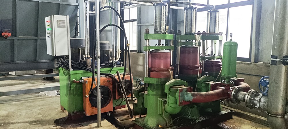 洗煤廠陶瓷柱塞(sāi)泵使用現場