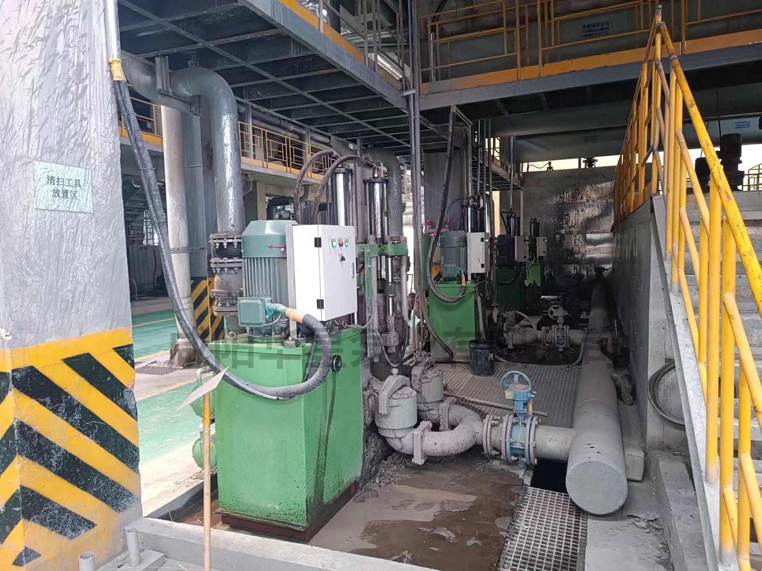 節(jiē)能型陶(tao)瓷柱塞(sai)泵使用(yong)現場